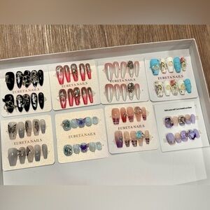 Handmade press on nails brand new!